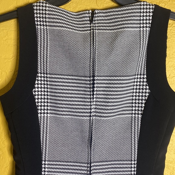 H&M Dress black and white plaid stripes - Picture 4 of 6